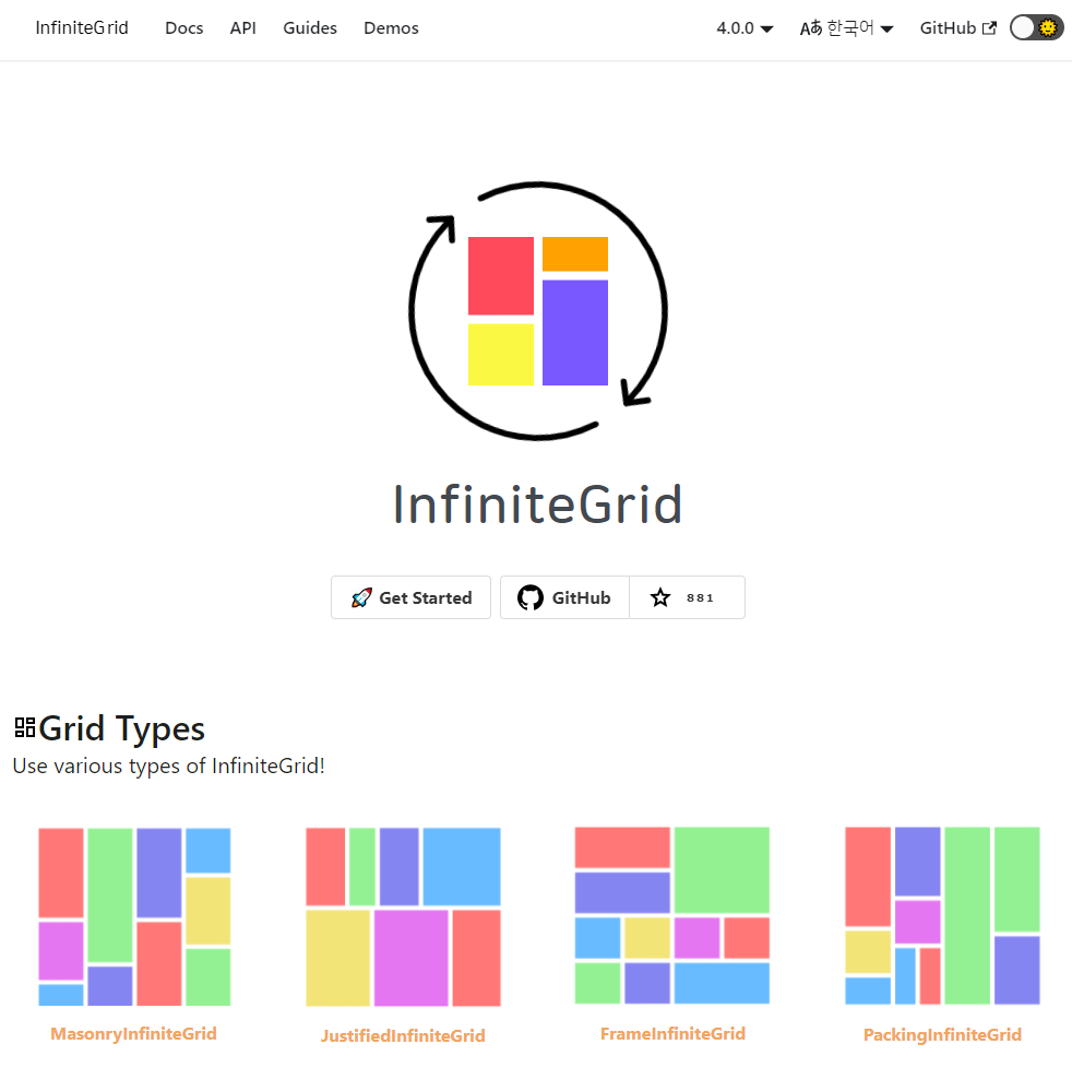 InfiniteGrid